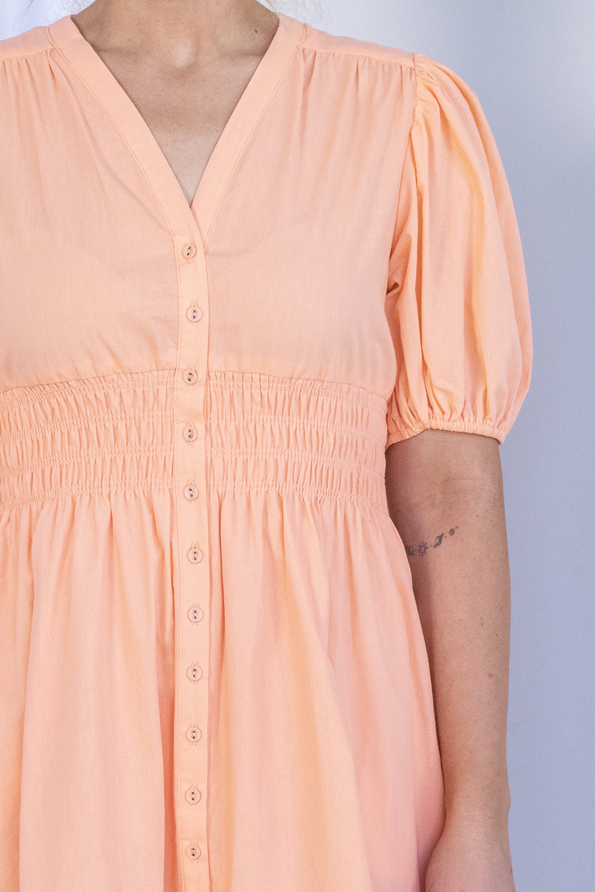 Zara Dress in Apricot