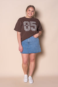 Margot Denim Skirt in Light Blue - All About Eve