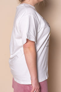 Rocky Mountains Relaxed Tee in Vintage White - All About Eve