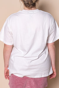 Rocky Mountains Relaxed Tee in Vintage White - All About Eve