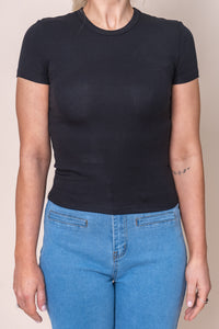 Eve Everyday Tee in Black - All About Eve