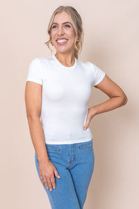 Eve Everyday Tee in Vintage White - All About Eve