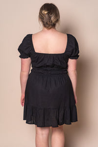 Essential SS Mini Dress in Black - All About Eve