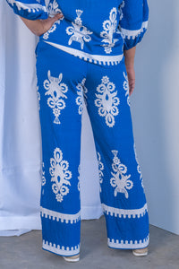 Whitney Pants in Cobalt