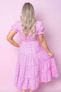 Margot Dress in Fuchsia