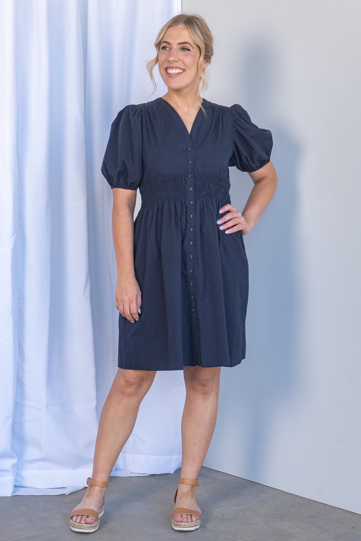 Zara Dress in Navy