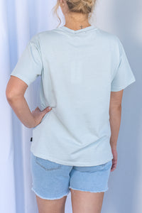 Sunday Standard Tee in Surf - All About Eve