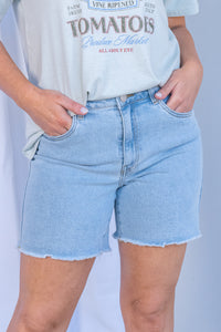 Millie Shorts in Light Blue - Foxwood