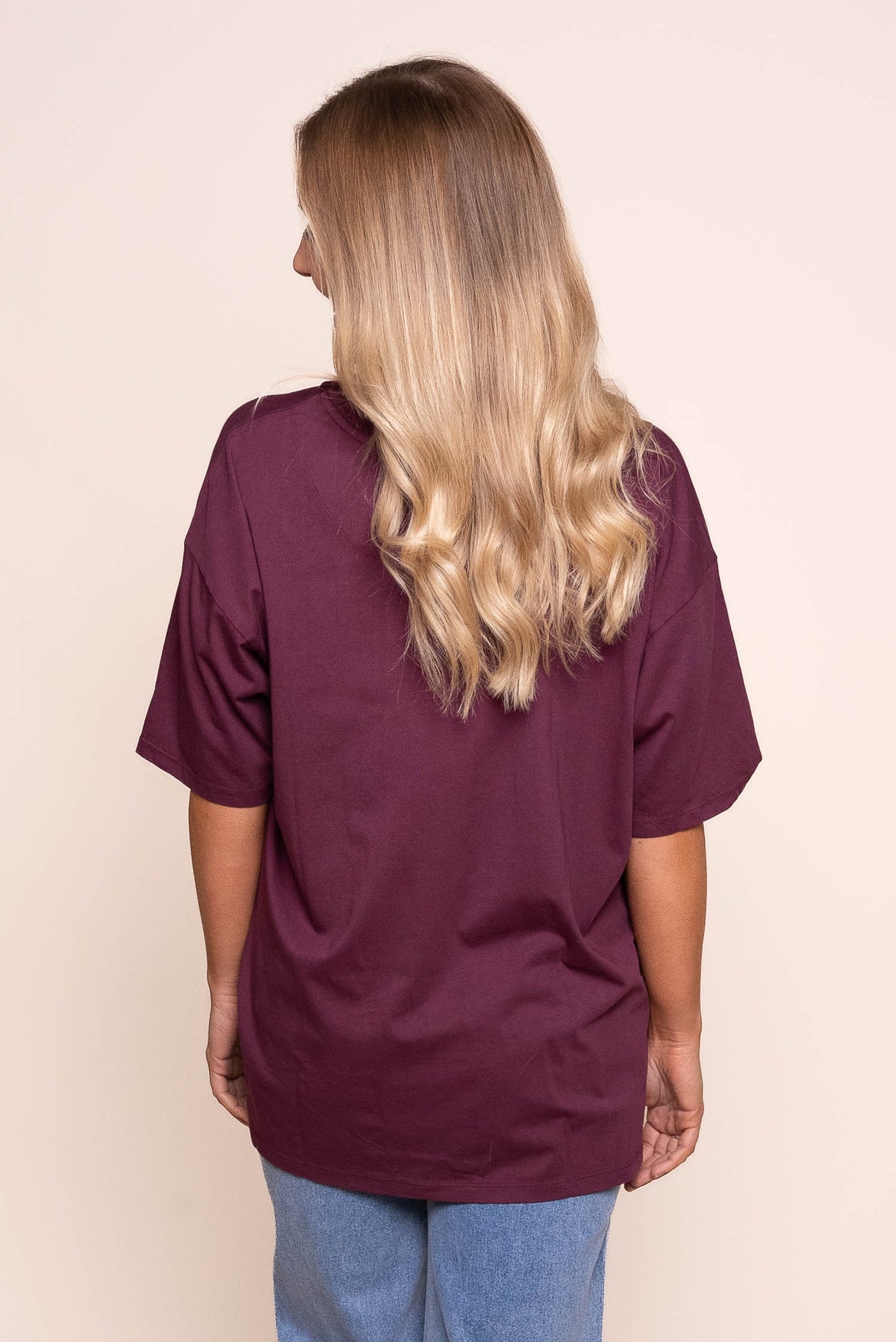 Captain Tee in Plum - Foxwood