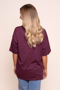 Captain Tee in Plum - Foxwood