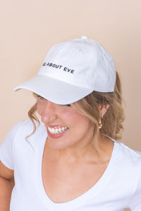 AAE Washed Cap in White - All About Eve