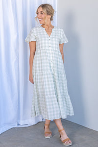 Yohana Dress in Spearmint