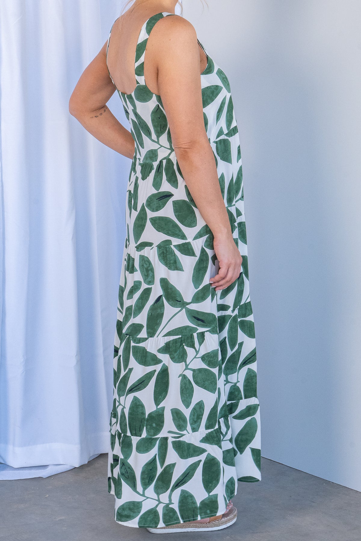 Tamika Dress in Green