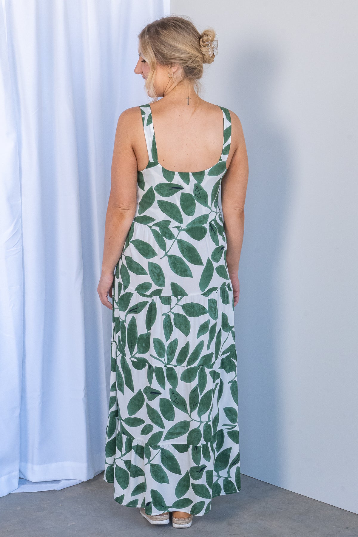 Tamika Dress in Green