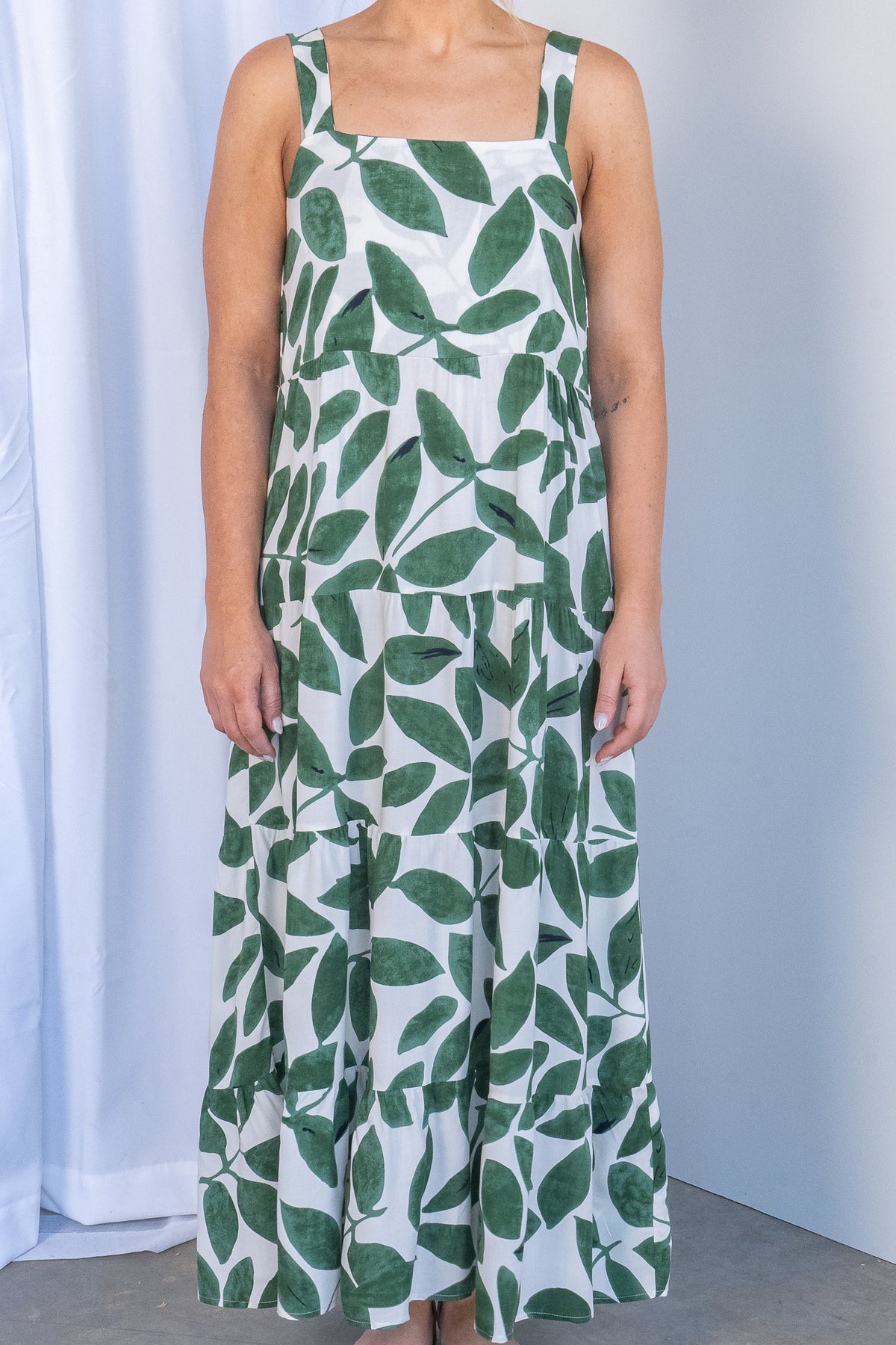 Tamika Dress in Green