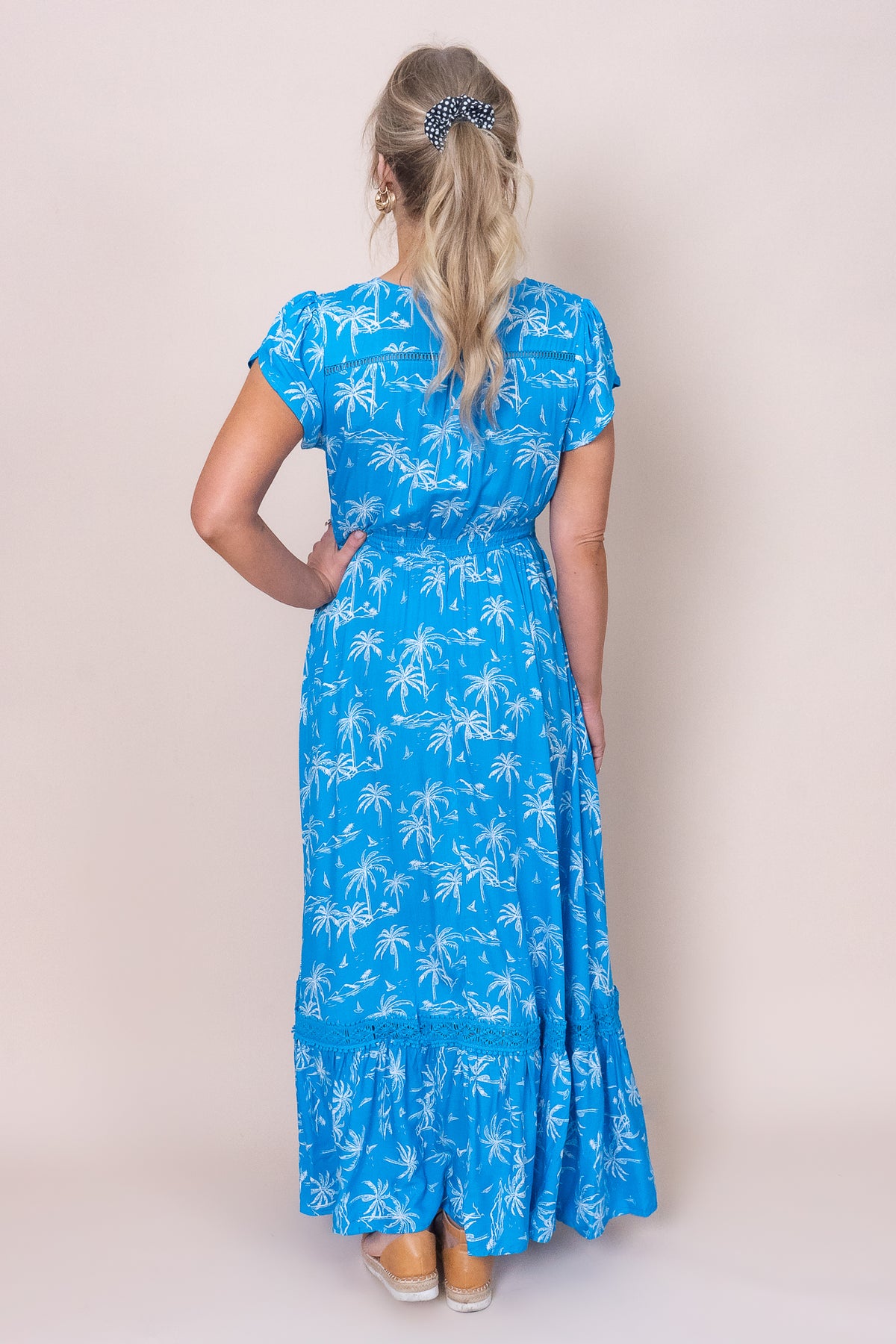 Wynita Dress in Sky Blue