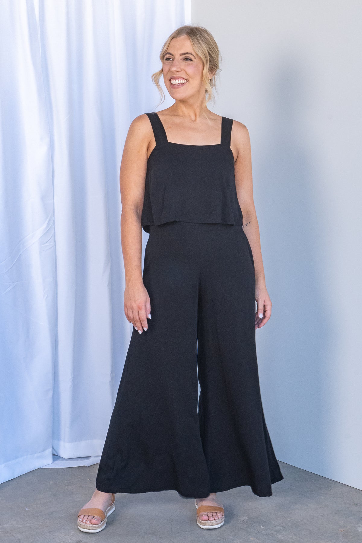 Asher Jumpsuit in Black