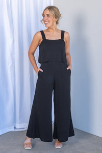 Asher Jumpsuit in Black