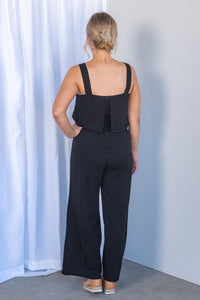 Asher Jumpsuit in Black