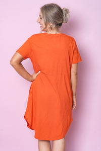 Bay Dress in Orange - Foxwood