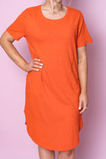 Bay Dress in Orange - Foxwood