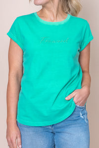 Signature Tee in Teal - Foxwood