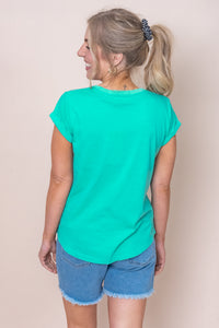 Signature Tee in Teal - Foxwood