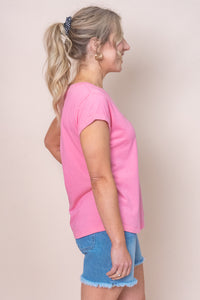 Signature Tee in Bubblegum Pink - Foxwood