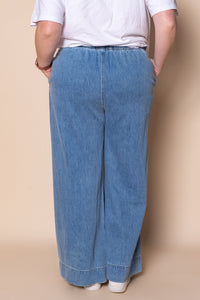 Ivy Denim Pants in Light Blue