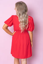 Malia Dress in Red