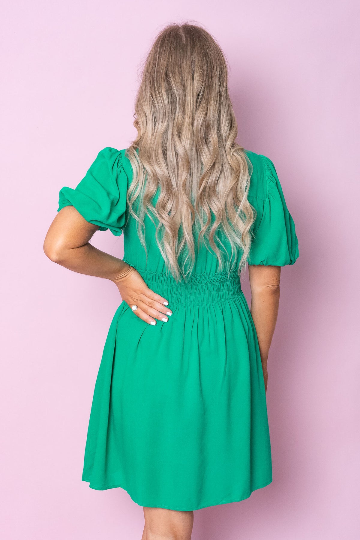 Malia Dress in Green