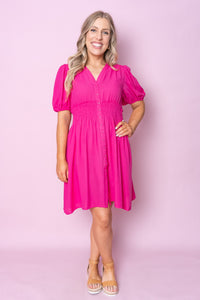 Malia Dress in Pink