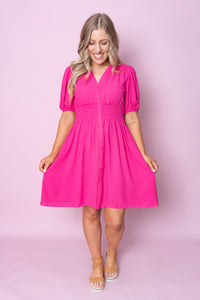 Malia Dress in Pink