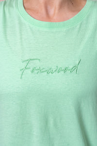 Signature Tee in Mint - Foxwood