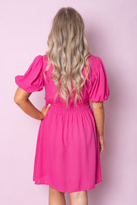 Malia Dress in Pink