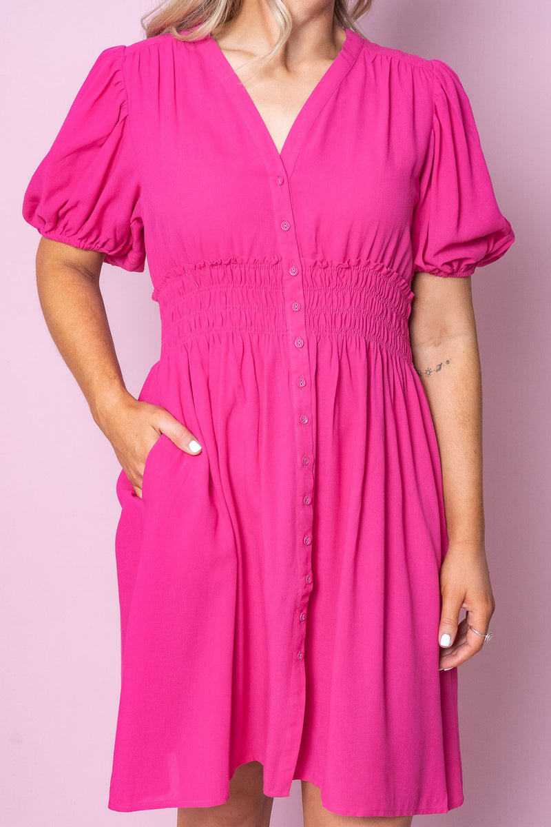 Malia Dress in Pink