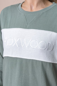 Simplified Tonal Crew in Sage - Foxwood