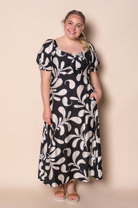 Renalta Midi Dress in Black