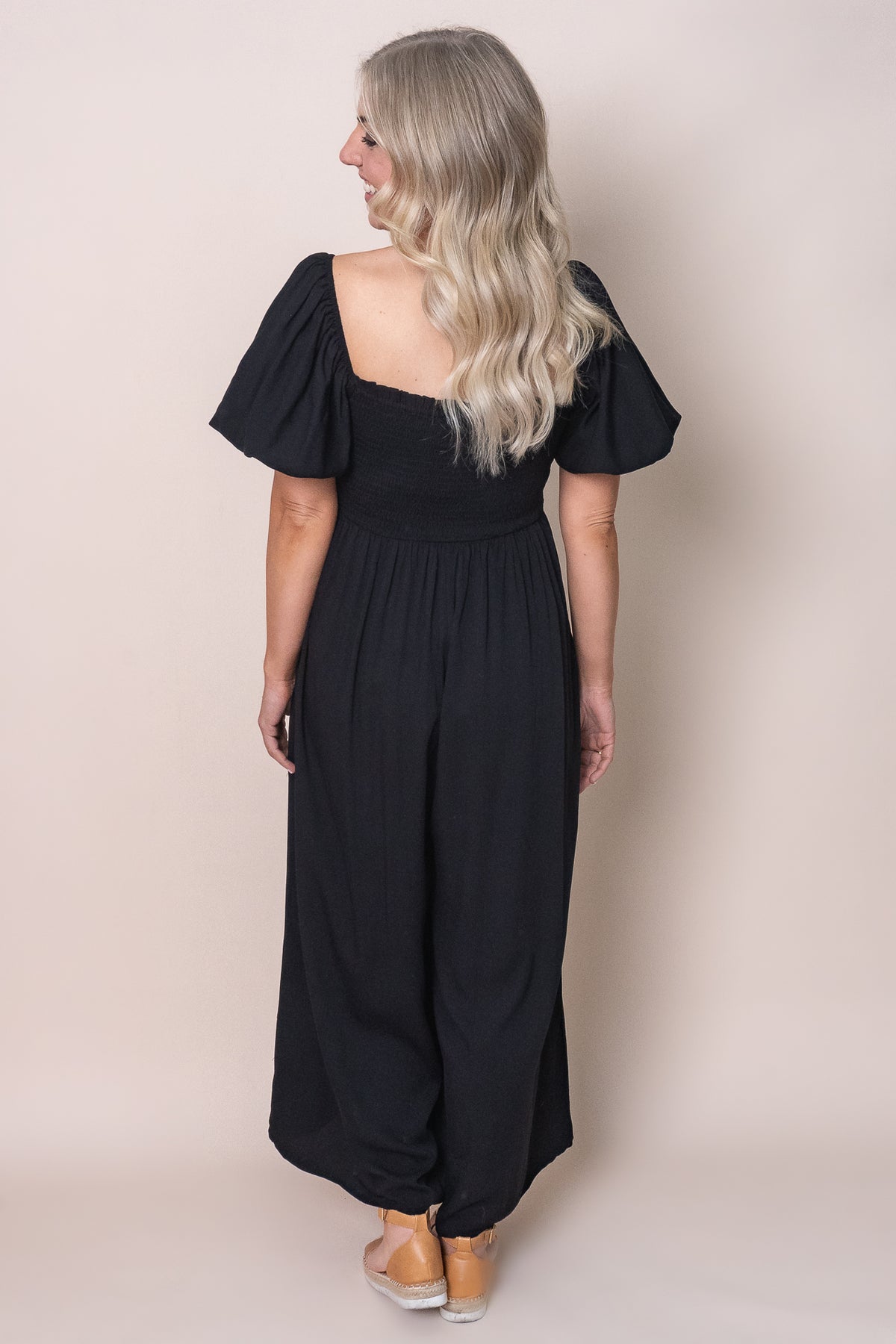 Caira Jumpsuit in Black