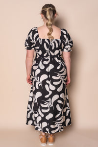 Renalta Midi Dress in Black