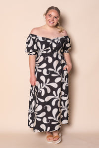 Renalta Midi Dress in Black