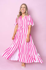 Eira Dress in Pink