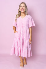 Darcy Dress in Pink