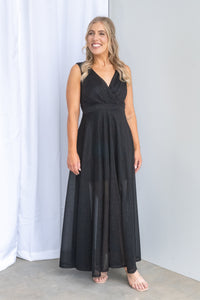 Iman Dress in Black