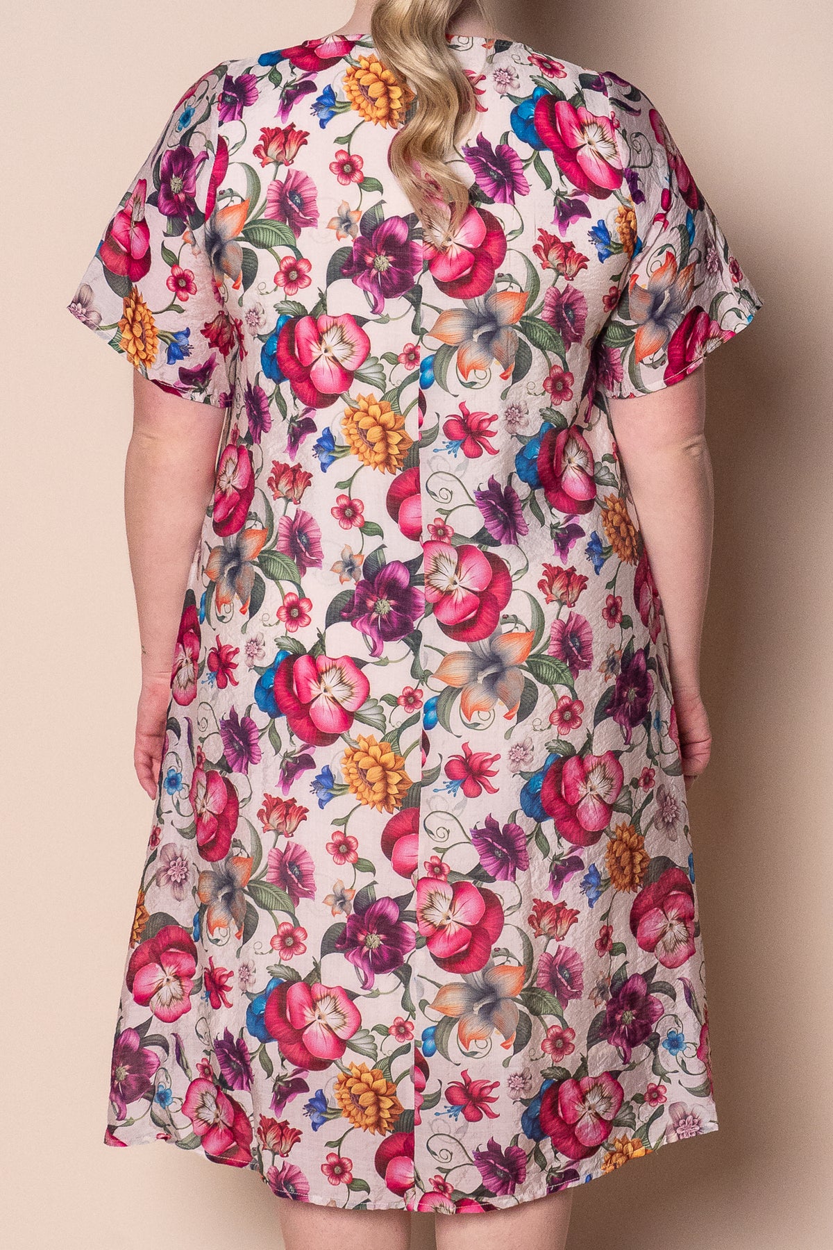 Fay Midi Dress in Vintage White