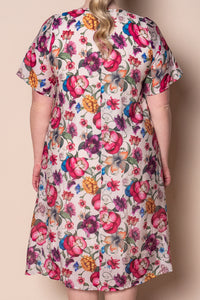 Fay Midi Dress in Vintage White