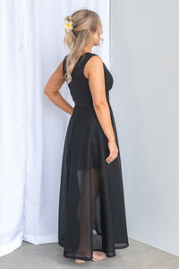 Iman Dress in Black