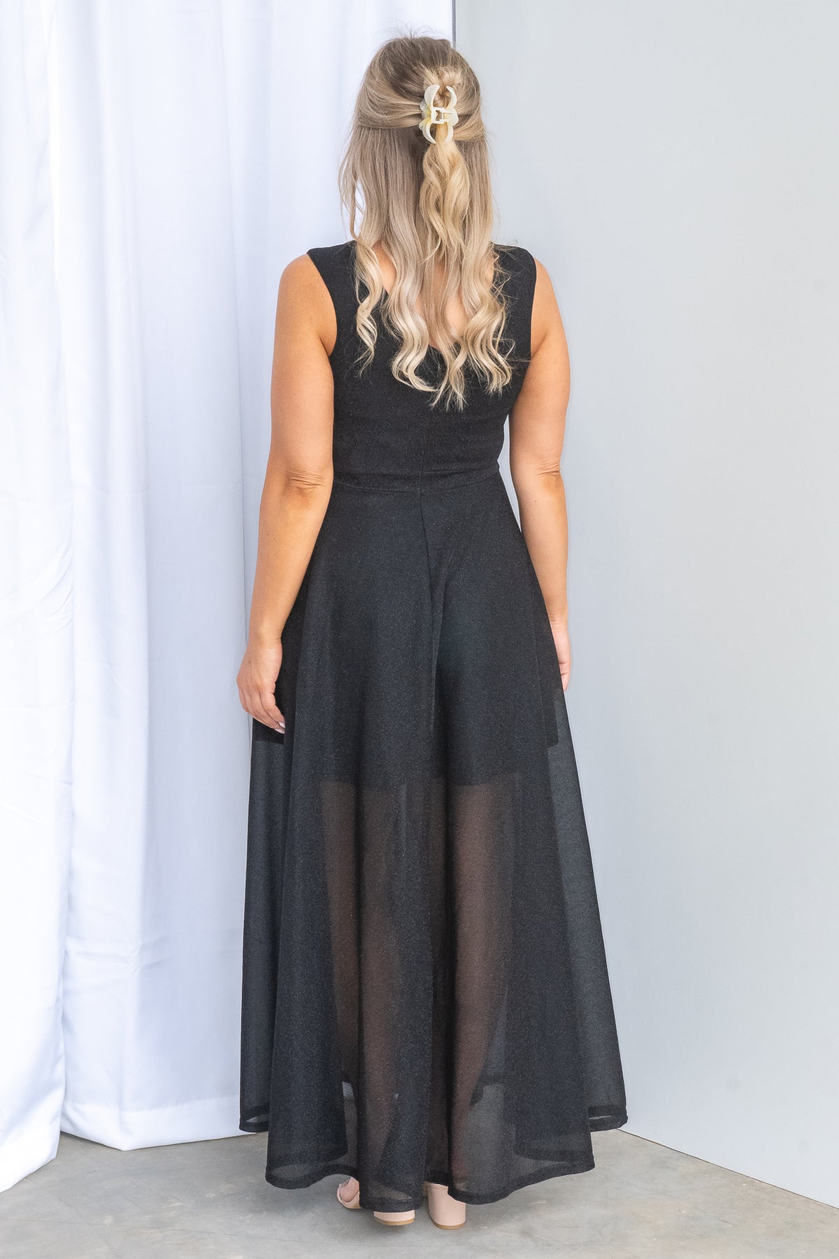 Iman Dress in Black