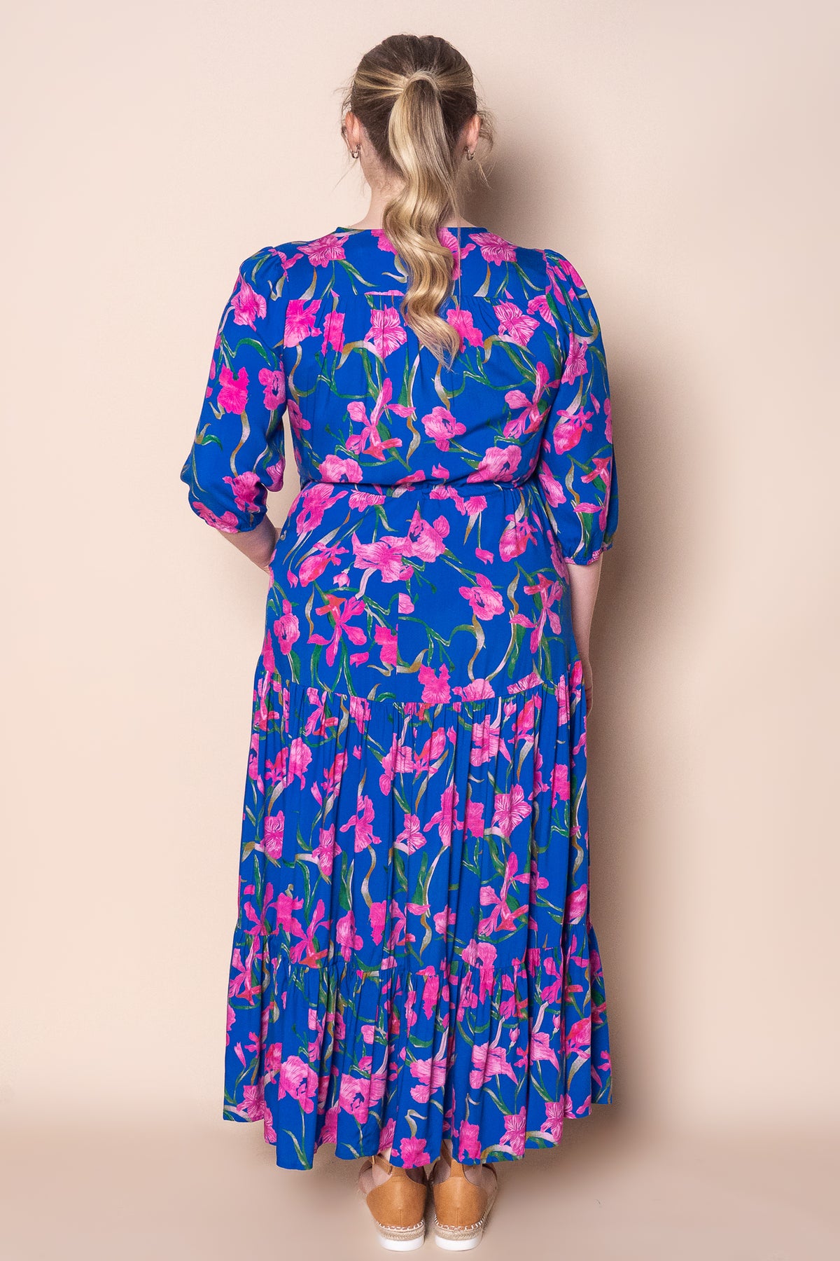 Lia Maxi Dress in Royal Blue