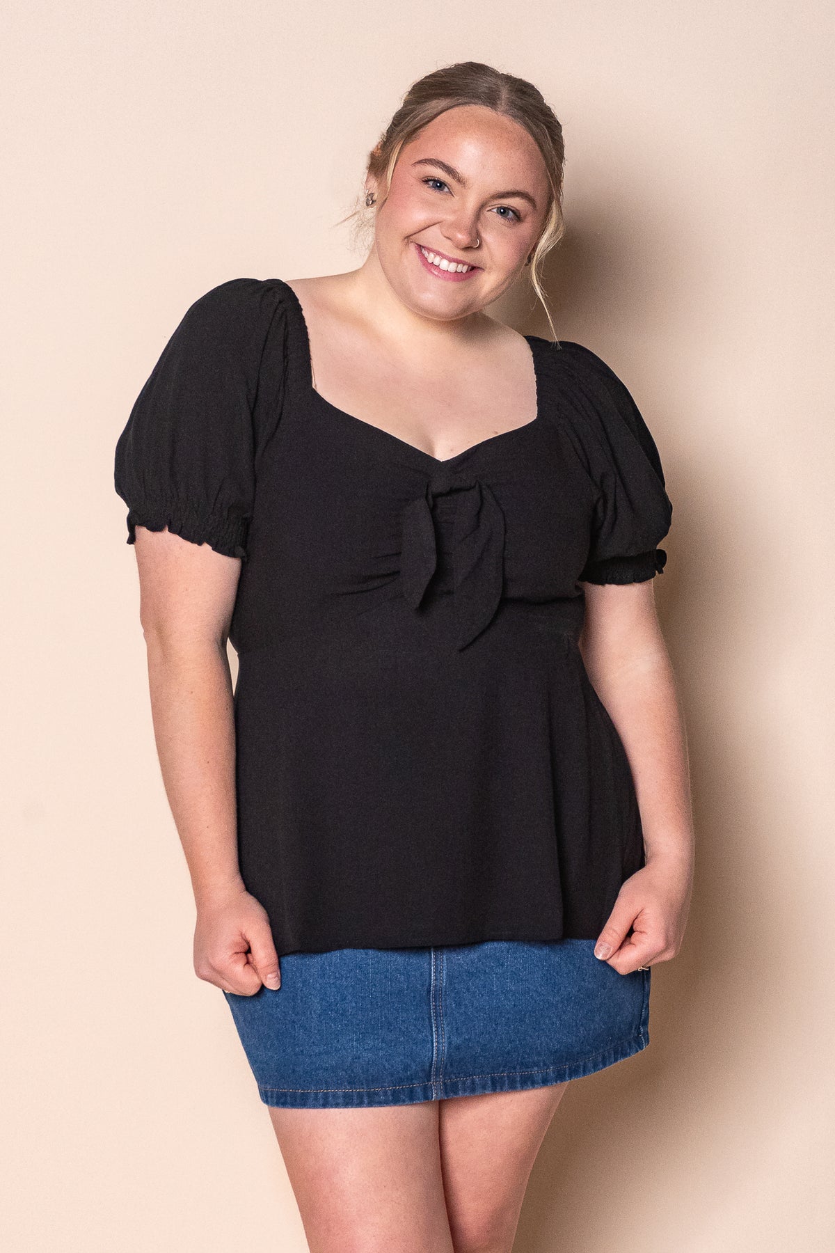 Illy S/S Top in Black